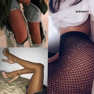 Sexy Elastic Fishing Net Socks for Womens New Personalized Pants Paired with Diamond Fishing Net Knitted Womens Socks and Pantyhose Fashion High Waist Pantyhose Silk Socks