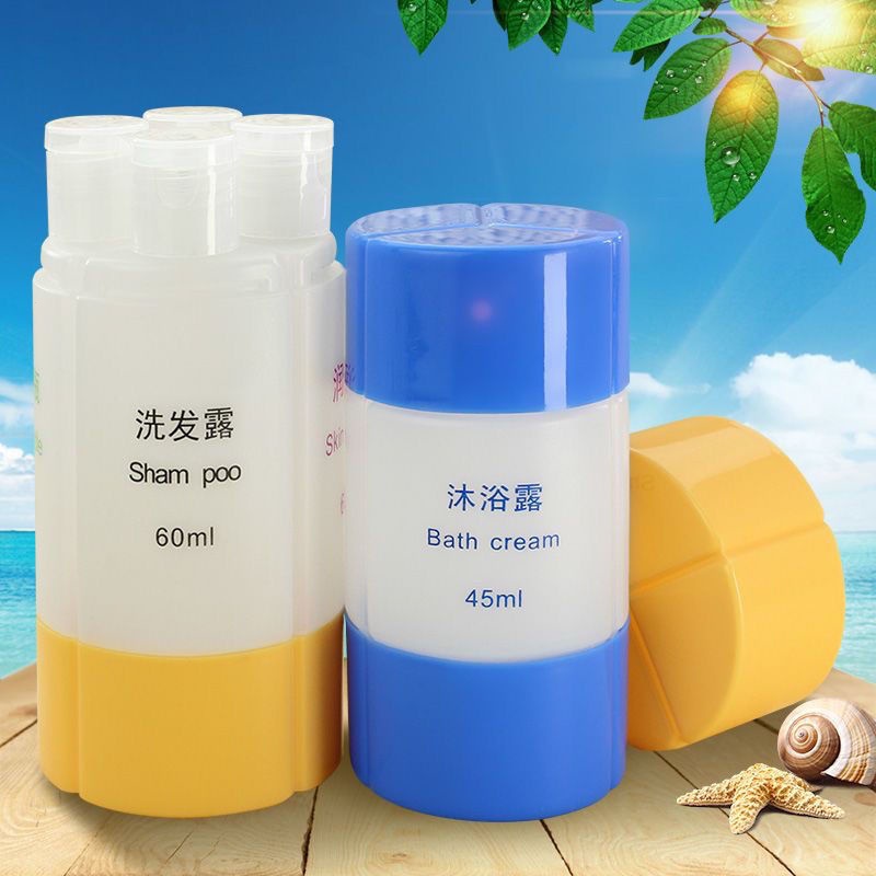 [พร้อมส่ง] Four-in-one ขวดใส่แชมพู เจลอาบน้ํา คุณภาพสูง สําหรับเดินทาง ธุรกิจ