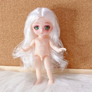 1/8 Bjd น่ารัก 16 ซม. / 23 ซม. ตุ๊กตาอะนิเมะ หลายข้อต่อ ตุ๊กตาแต่งตัว ของเล่นสําหรับเด็ก