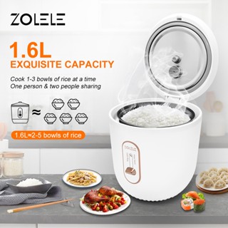 เครื่องใช้ไฟฟ้าขนาดเล็ก ZOLELE Rice cooker 0.8L ZB502 หม้อหุงข้าวขนาดเล็ก หม้อหุงข้าวไฟฟ้า หมอหุงข้าว