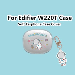 【จัดส่งด่วน】เคสหูฟัง แบบนิ่ม ลายการ์ตูนสุนัข สําหรับ Edifier W220T W220T