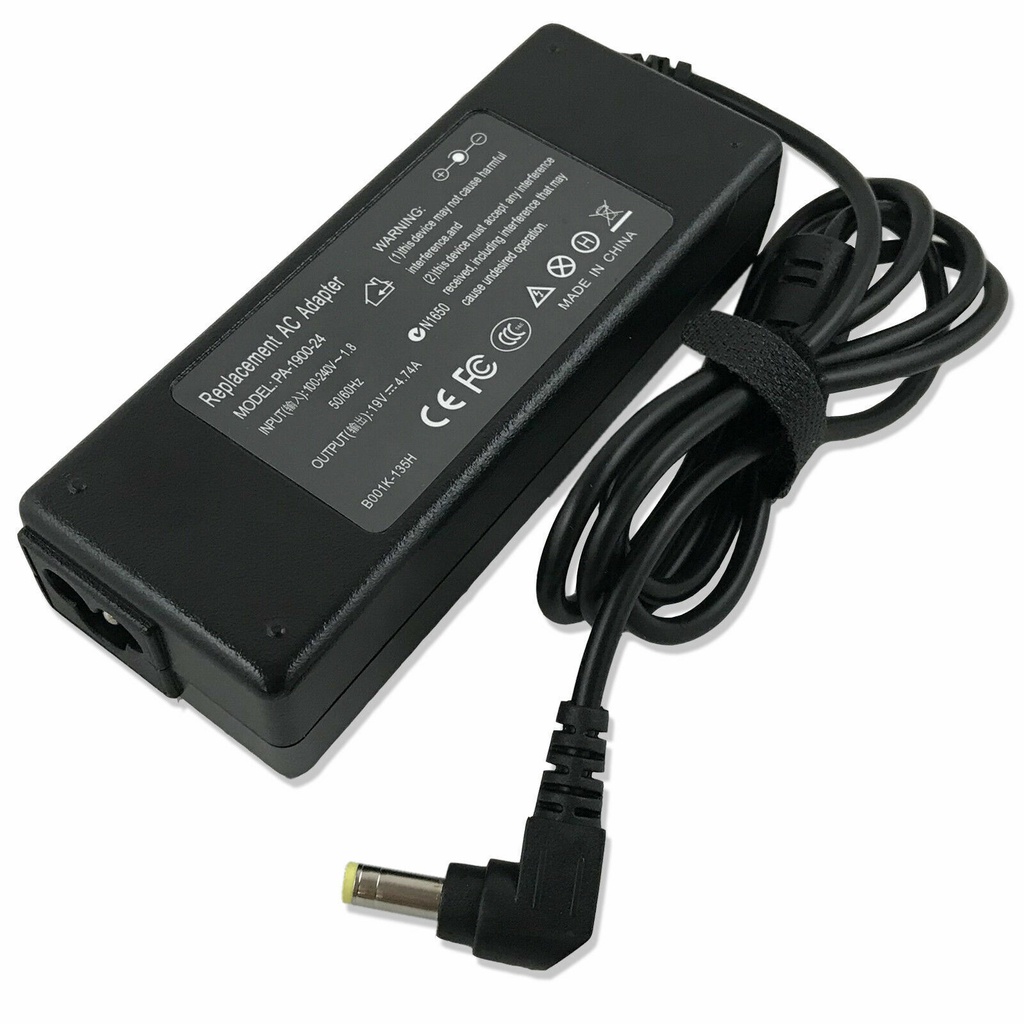 ใหม่ 90W 19V 4.74A AC Adapter Charger สําหรับ MSI Optix MPG27CQ MPG27CQ2 MAG274QRX Gaming Monitor แห