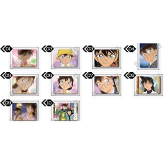 Movic Detective Conan Koma Collection Magnet Collection D Shin Kudo Shin Ichiran BOX Product All 10 types of PVC PET paper[Direct from Japan]