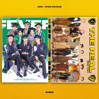 Kpop ATEEZ ZERO:FEVEREPILOGUE SEONG HWA โปสเตอร์สติกเกอร์ โฟโต้การ์ด ID รูปภาพ HD การ์ดสะสม โปสการ์ด LOMO