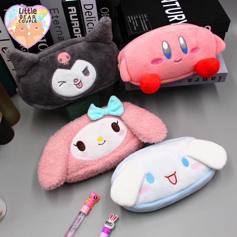 พร้อมส่ง กระเป๋าดินสอ กล่องดินสอ การ์ตูนsanrio คุณภาพดี เกรดพรีเมี่ยม ขนาด 20*9.5cm พร้อมส่งในไทย