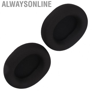 Alwaysonline Replacement Ear Cushions  Black Bass  Ear Pads Breathable Professional  for Headset Accessories