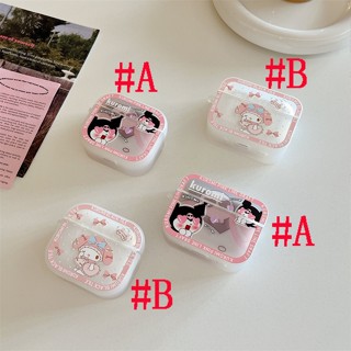 เคสซิลิโคน เคส Airpods Pro2 Airpods Pro Airpods3 gen3 Airpods2 Cute Cartoon Kuromi คุโรมิ &amp; Melody เมโลดี้ Silicone Case