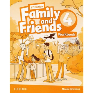 Bundanjai (หนังสือ) Family and Friends 2nd ED 4 : Workbook (P)