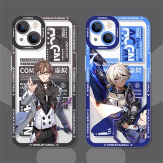 เคสโทรศัพท์ซิลิโคนใส แบบนิ่ม ลายการ์ตูน Honkai Star Rail Blade Jing Yuan กันกระแทก สําหรับ Samsung Galaxy A22 A30 A20 A31 A32