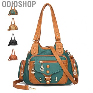 Ooidshop Women Casual Bag Fine Texture Vintage Fashion Washable Mother  Shoulder Bags