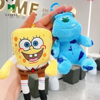 ALANFY พวงกุญแจตุ๊กตา รูปการ์ตูน Spongebob DIY สําหรับห้อยกระเป๋า ของขวัญแต่งงาน