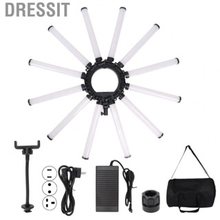 Dressit 36in  Video Light Brightness Adjustable Folding Fill Light For Photography