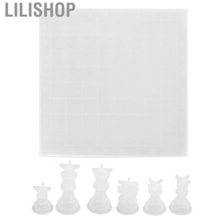 Lilishop Chess Molds  Easy Demoulding Chess Silicone Mold  for DIY Craft