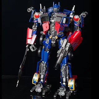 [Spot] alloy version deformation toy XP14 Optimus childrens car robot super large alloy version model hand-made boy