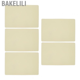 Bakelili 5PCS Tattoo Practice Skins Soft Elastic Thickened 3mm Blank Silicone Skin