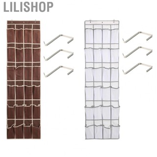 Lilishop Over The Door Hanging Shoe Rack  Convenient Storage Over The Door Shoe Rack  for Bedroom