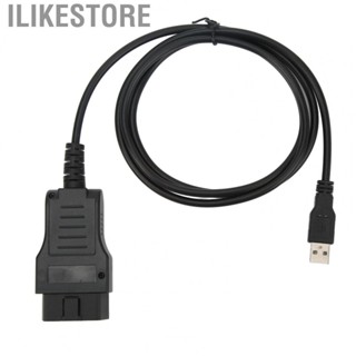 Ilikestore OBD2 Diagnostic Cable  Heavy Duty OBDII Code  Cable Stable Performance  for Car