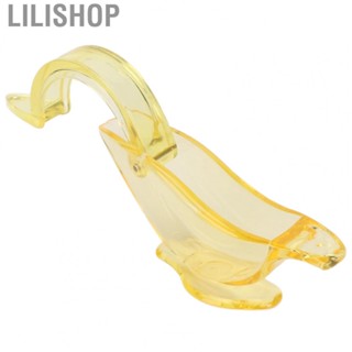 Lilishop Fruit Slice Squeezer  Acrylic Portable Lemon Slice Juicer  for Bar for Kitchen