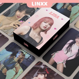 Linxx โปสการ์ด อัลบั้ม BlackPink LISA Lomo Card Kpop 55 ชิ้น