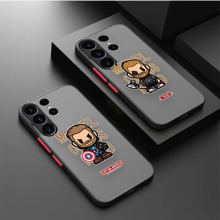 เคสโทรศัพท์มือถือ ผิวด้าน ลายกัปตันอเมริกา Thor น่ารัก สําหรับ Samsung Galaxy J4 J5 J6 J7 J8 PLUS PRIME PRO M10 M20 M23 M30S M31 M32 M33 M51 M52 M53 M62 S23 S22 ULTRA 5G