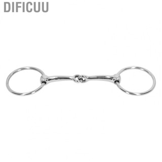 Dificuu Horse Mouth Bit Exquisite Workmanship Loose Snaffle Bit for Horse Training