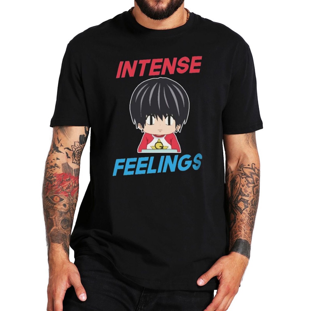 ใหม่ เสื้อยืดผ้าฝ้าย 100% แขนสั้น พิมพ์ลายอนิเมะ Kotaro Lives Alone Intense Feelings พรีเมี่ยม สําหร