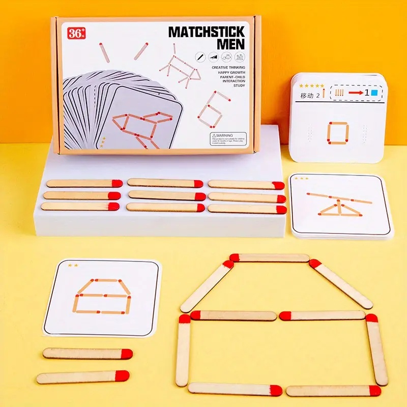 Montessori เกมจิ๊กซอว์ไม้ รูปทรงเรขาคณิต ของเล่นเสริมการเรียนรู้เด็ก DIY