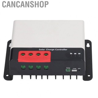 Cancanshop Solar Charge Regulator  Professional 12V 24V Solar Charge Controller Overheat Protection MPPT Tracking Charging  for RV