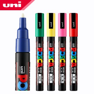 โปสเตอร์ UNI Marker Marker PC-3M (POSCA) POP กันน้ํา สําหรับนักเรียน สํานักงาน 1 ชิ้น