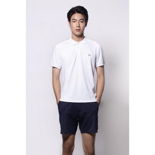 ESP เสื้อโปโลเฟรนช์ชี่ ผู้ชาย สีขาว | Frenchie Polo Shirt | 3784