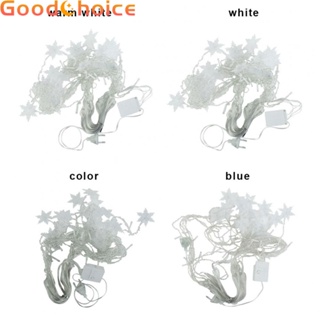 【Good】LED Lights String Cold Light Source Lights Curtain Multicolor Snowflake【Ready Stock】