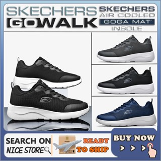 [penghantaran Ekspres] ] Skechers_ GO-WALK รองเท้าสลิปออนลําลอง ระบายอากาศ สําหรับผู้ชาย