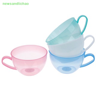 Newsandlichao ชามผสมอาหาร พลาสติก หลากสี สําหรับทําอาหาร เบเกอรี่ 4 สี