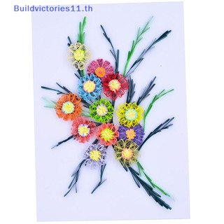 Buildvictories11 แถบกระดาษ ลายดาว สําหรับทํางานฝีมือ DIY 100 ชิ้น