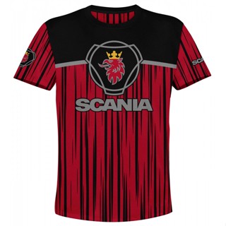 Scania T003 เสื้อยืด ลาย 3D