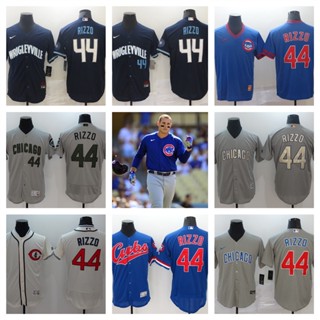 MLB Chicago Cubs Anthony Rizzo เสื้อยืดเบสบอลบุรุษ