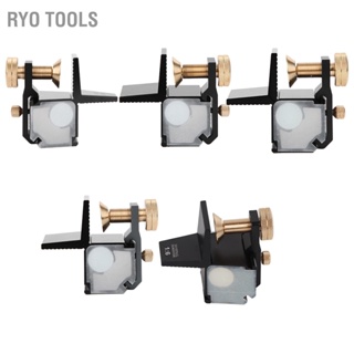 Ryo Tools อลูมิเนียมอัลลอยด์งานไม้ Dovetail Guide Rail Saw Gauge สำหรับกิจกรรม DIY