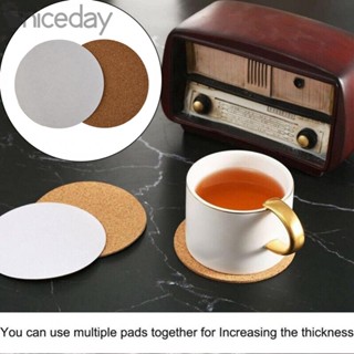 #NICEDAY-60* Self-Adhesive Cork-Coasters Cork Mats Cork-Backing-Sheets For Coasters DIY