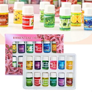 New 12pcs Aromatherapy Essential Oil for Air Diffuser Aroma Therapy Humidifier