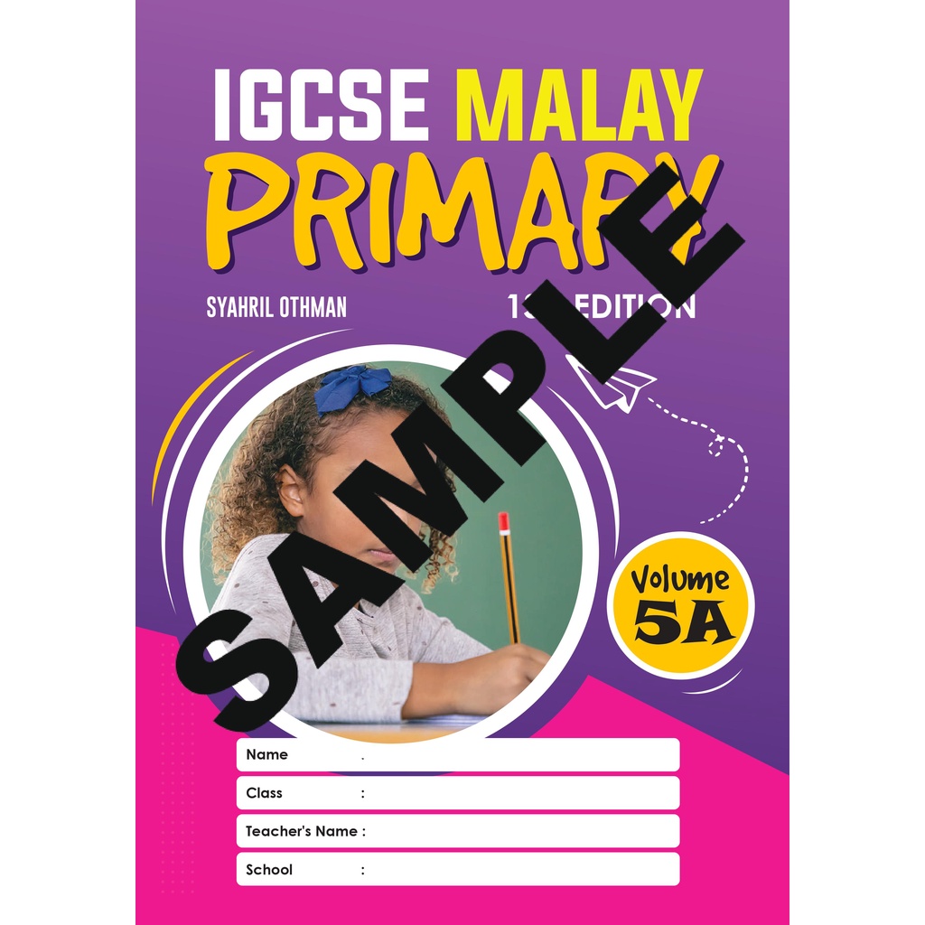IGCSE MALAY PRIMARY 1ST. เวอร์ชันเล่ม 5A