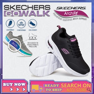 [รองเท้าผ้าใบผู้หญิง]] Skechers_ Go-walk Arch Fit รองเท้าผ้าใบลําลอง ออกแบบเรียบง่าย แฟชั่นสําหรับผู้หญิง LI7C