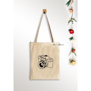 [Bisa Cod] TAS กระเป๋าโท้ท ใส่กล้อง เกาหลี // ซิปใช้แล้วทิ้ง // กระเป๋าโท้ท ราคาถูก [UCI store] W1NU