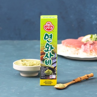 ส่งจากไทย&gt;&gt; 연와사비 ซอสวาซาบิ Ottogi Wasabi Paste 100g