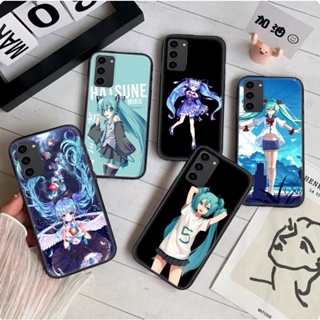 เคสโทรศัพท์มือถือแบบนิ่ม ลายอะนิเมะ Hatsune Miku 237YPJ สําหรับ Samsung S21 Plus S21S Fe S30 Ultra Note 8 9 10 Lite