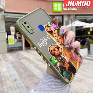 สําหรับ VIVO Y91 Y91i Y95 เคส การ์ตูน สวยงาม เจ้าหญิง ดีไซน์ใหม่ กันกระแทก ฝ้า ใส เคสโทรศัพท์แข็ง ซิลิโคน เคส