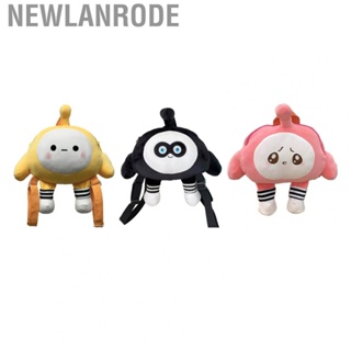 Newlanrode Shoulder Bag  Easy Clean Breathable Vivid Image Cartoon Doll Small Backpack Fluffy Large  Soft Touch for Travel