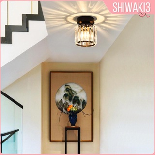 [Shiwaki3] โคมไฟเพดาน LED กึ่งฟลัชเมาท์ โคมไฟแก้ว โคมไฟระย้า โคมไฟเพดาน สําหรับบาร์ ห้องน้ํา ตู้เสื้อผ้า บ้านไร่