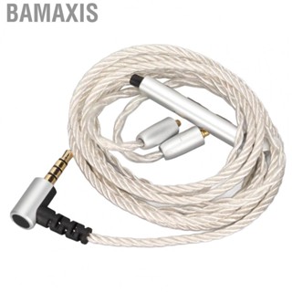 Bamaxis MMCX Headphone Cable 3.9ft Low Noise  Upgrade Elbow With Mic F ZIN