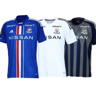 เสื้อกีฬาแขนสั้น ลายทีมฟุตบอล Yokohama Marinos J-League คุณภาพสูง ไซซ์ S-2XL 2023