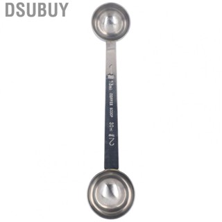 Dsubuy AOS 15ML 30ML Double Head Measuring  Stainless Steel Scoop With Scales